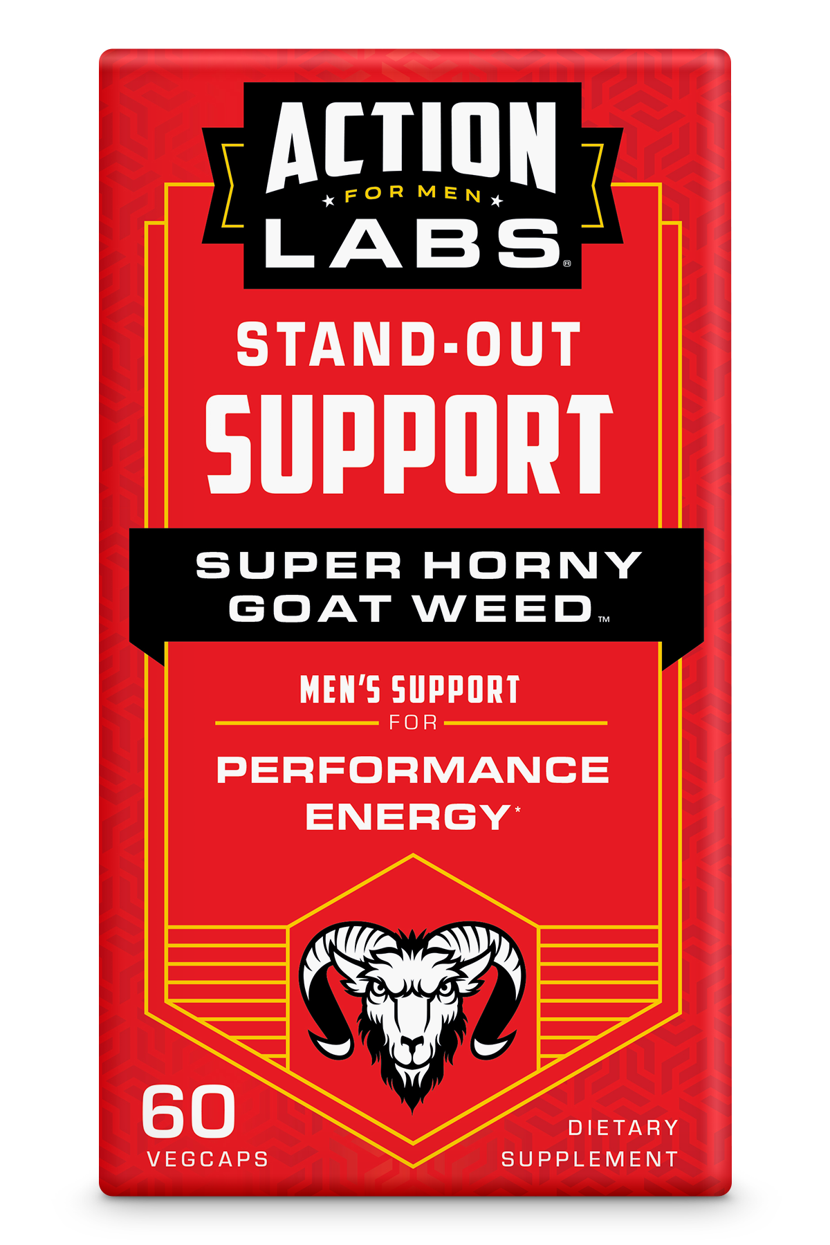 Action Labs - Wholesale Oral Supplement/Vitamin - Super Horny Goat Weed | Stand-Out Support0