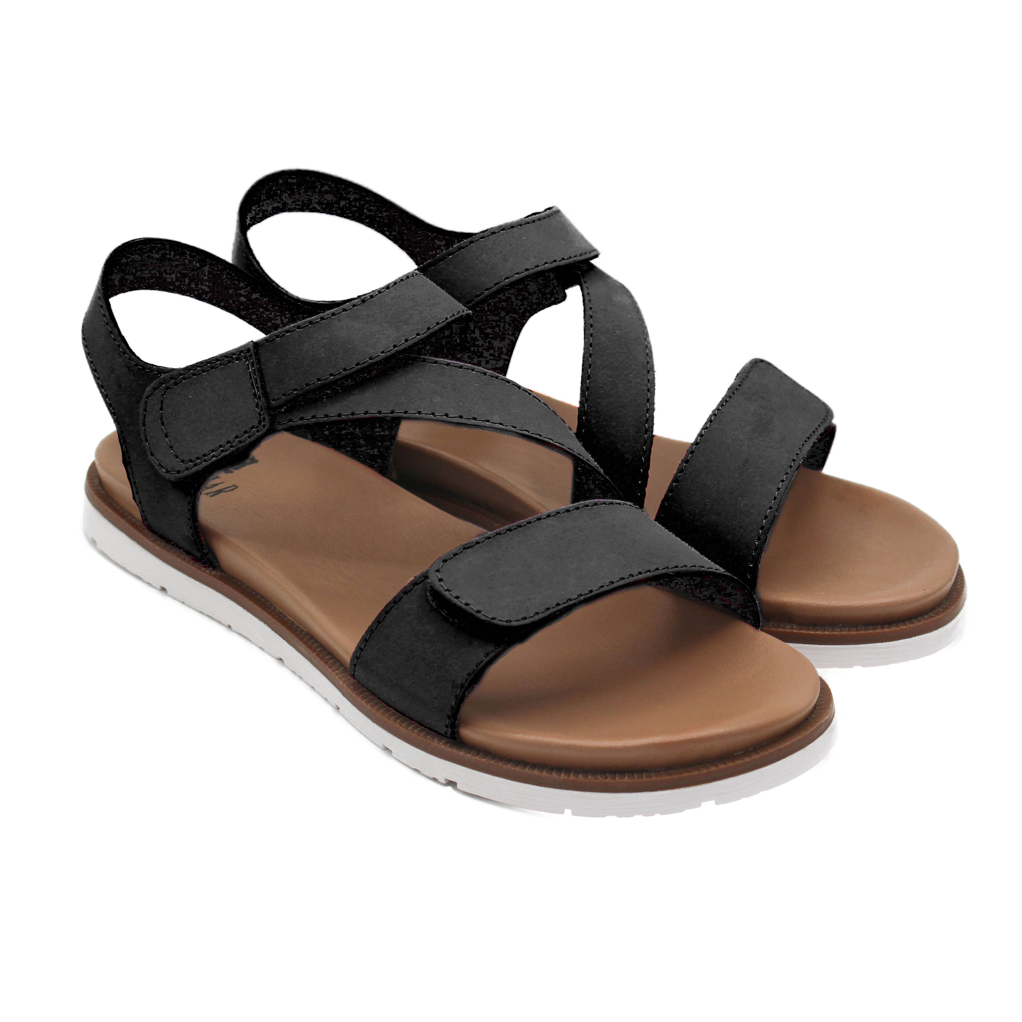 Zerimar 1942 - Vente Sandales – femme - Sandales en cuir pour femmes, confortables avec semelle antidérapante4