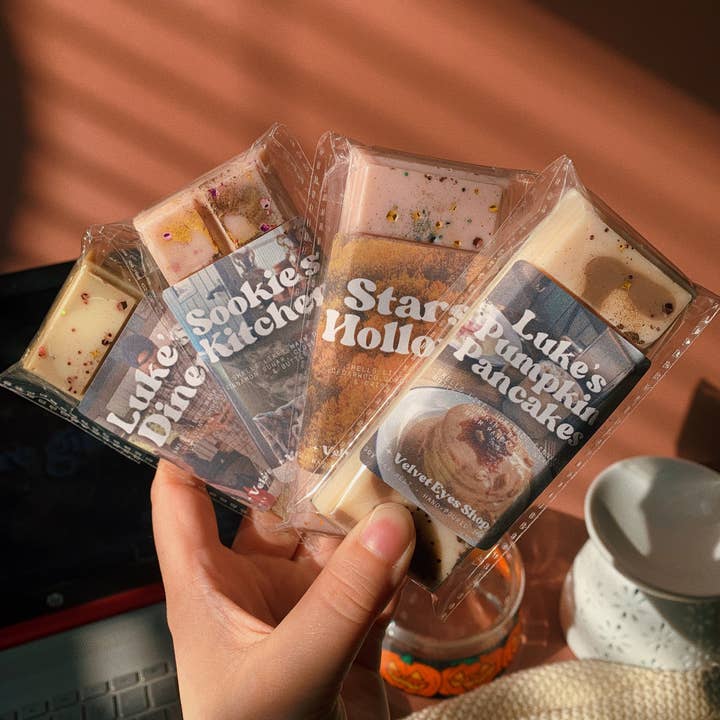 Velvet Eyes Shop - Wholesale Wax Melt - Gilmore Girls Autumn Wax Melts0