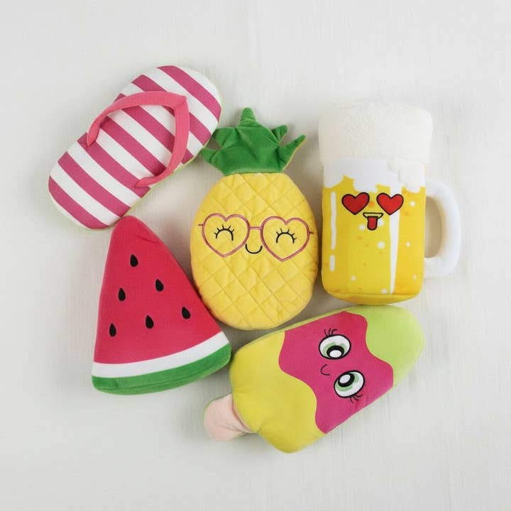 Coleção de Brinquedos de Pelúcia com Apito para Cães por atacado de kapeit