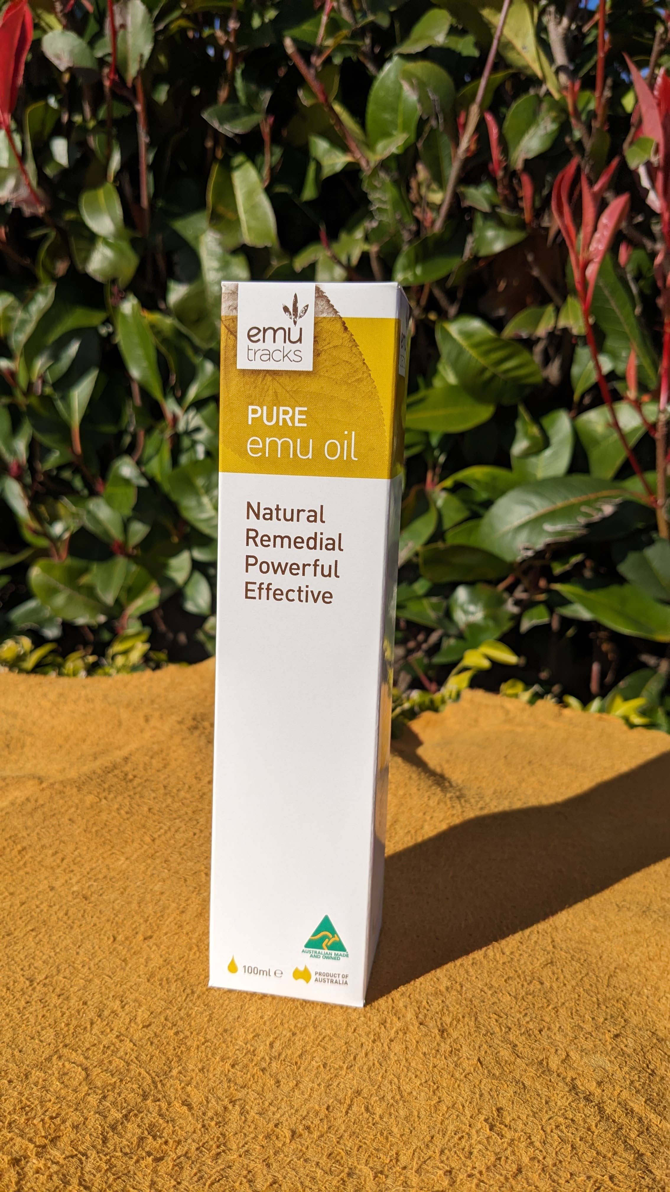 EMU TRACKS – Großhandel Nahrungsergänzungsmittel/Vitamin zum Einnehmen – Reines Emu-Öl1