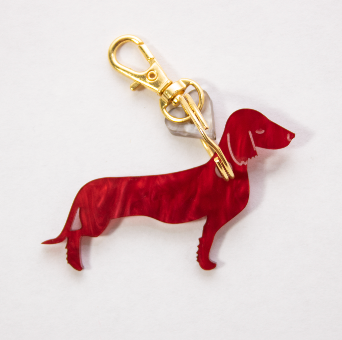 ALMA & GUSTL – Engroshandel Nøglering - Unisex – Nøgle- og taskevedhæng med gravhund10