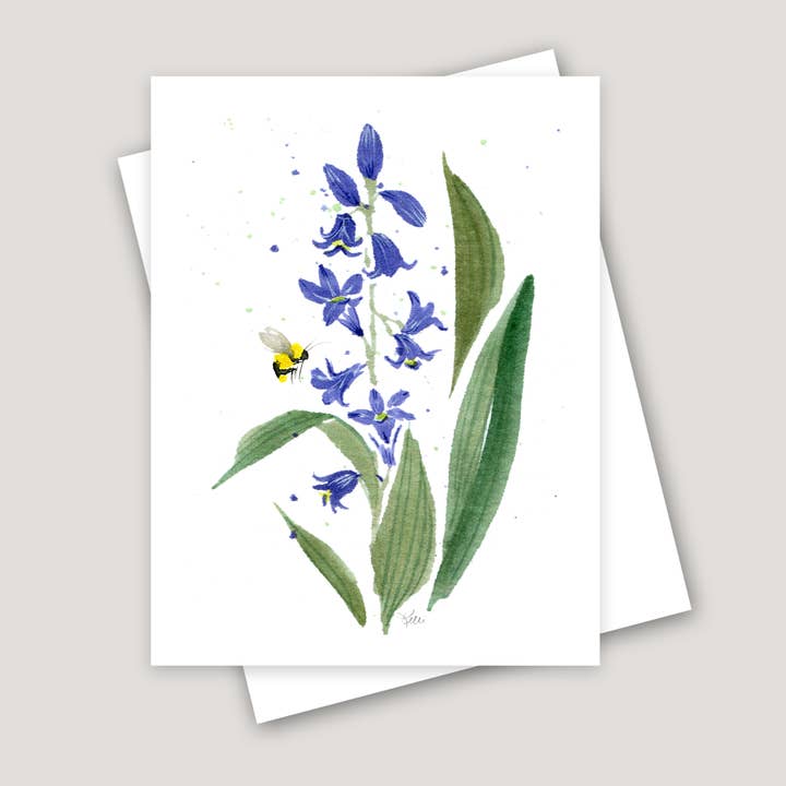 Bluebells for wholesale by Kelli McNichols Art