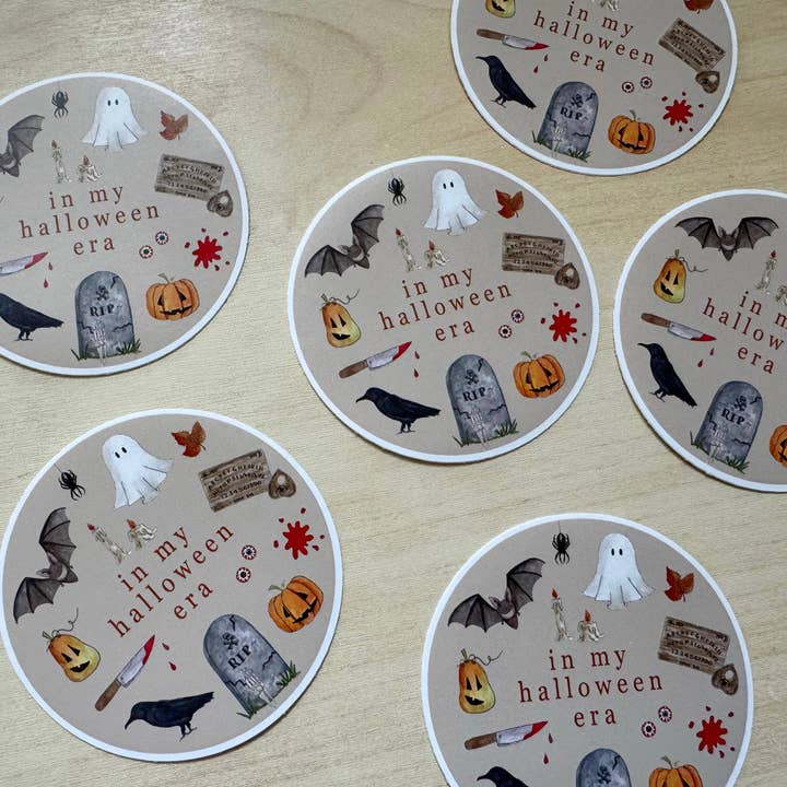 The Curious Cactus - Wholesale Sticker - Halloween Era Sticker1