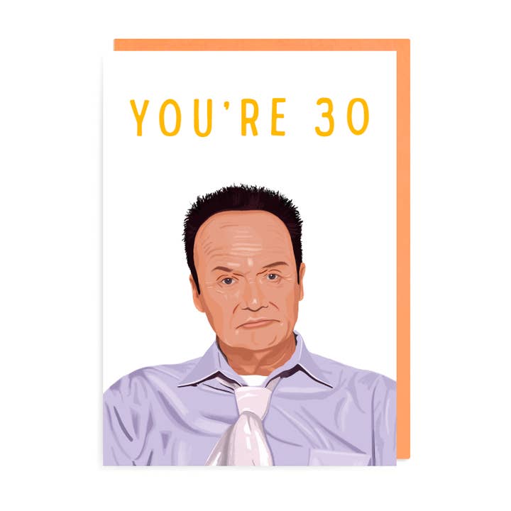 Carte Creed You're 30 | Le bureau pour la vente par URGHH Card Co.
