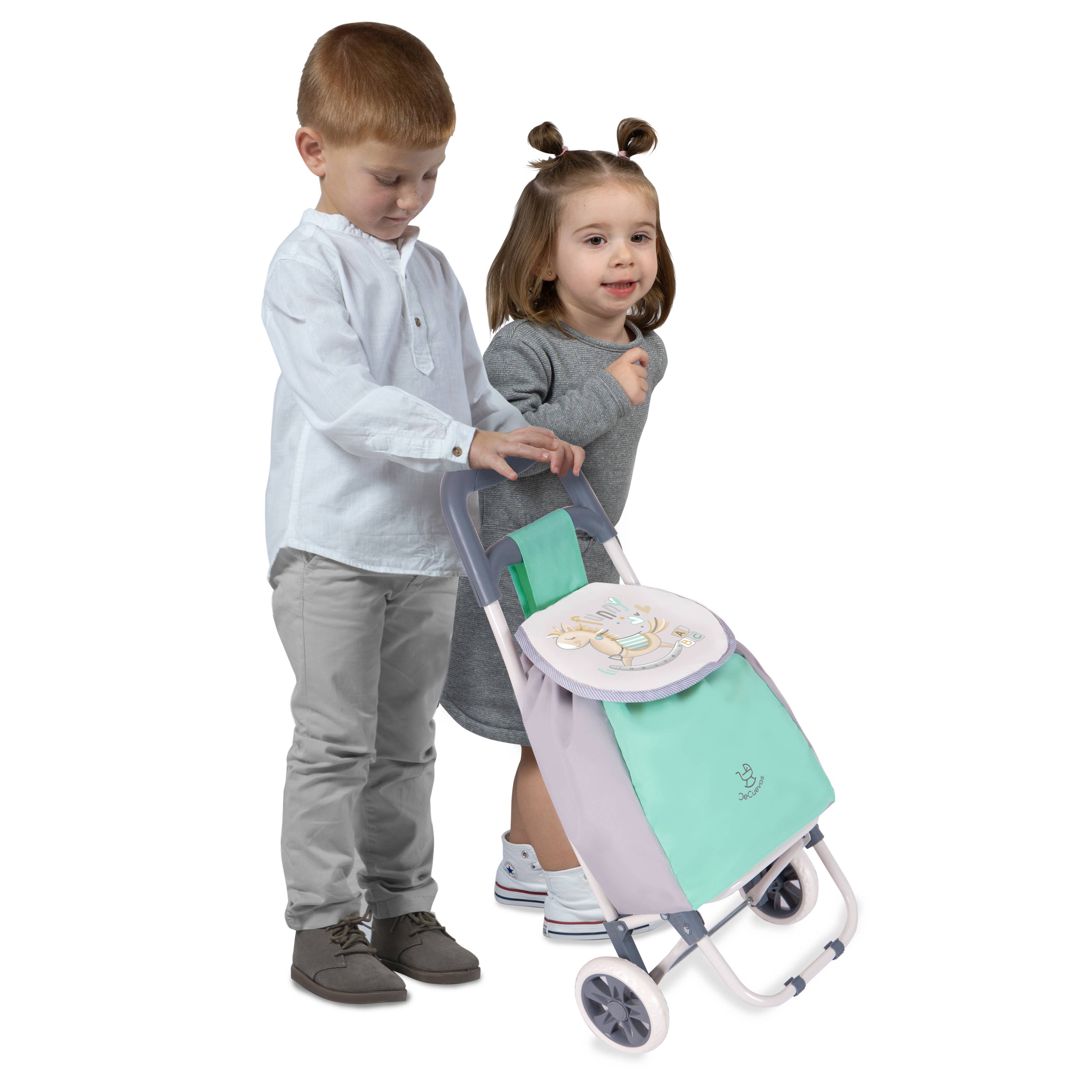 DeCuevas Toys - Wholesale Shopping Cart - 52082 SHOPPING CART - FUNNY GREEN1