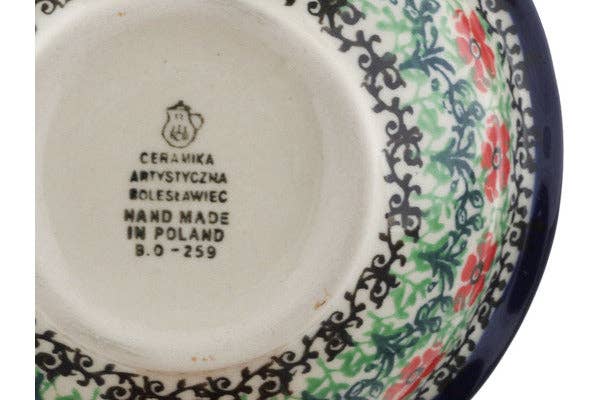 Polmedia Polish Pottery - Wholesale Bowl - Bowl 5" Maraschino Theme1