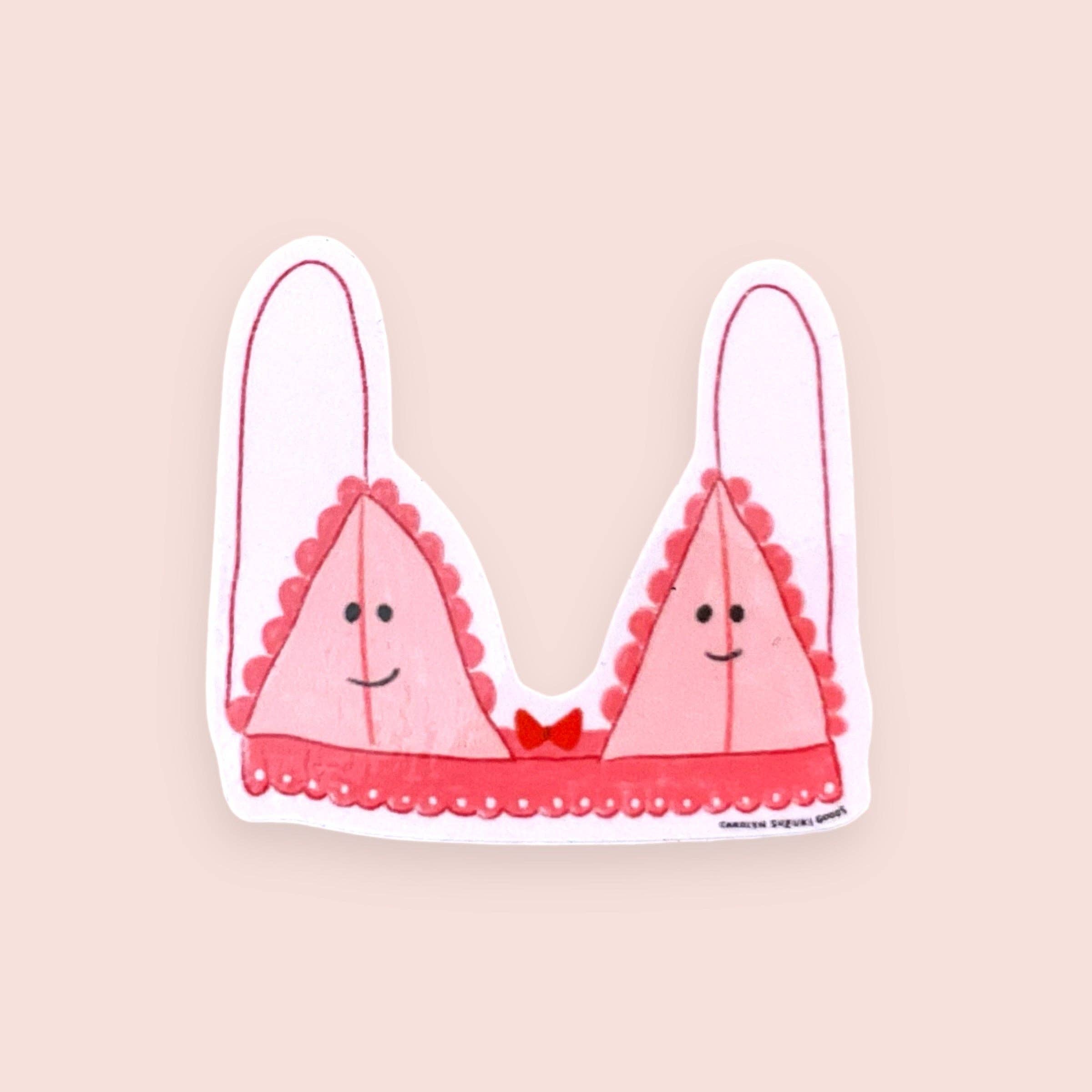 Carolyn Suzuki – Großhandel Aufkleber – Cuties For My Boobies - Die Cut Sticker0