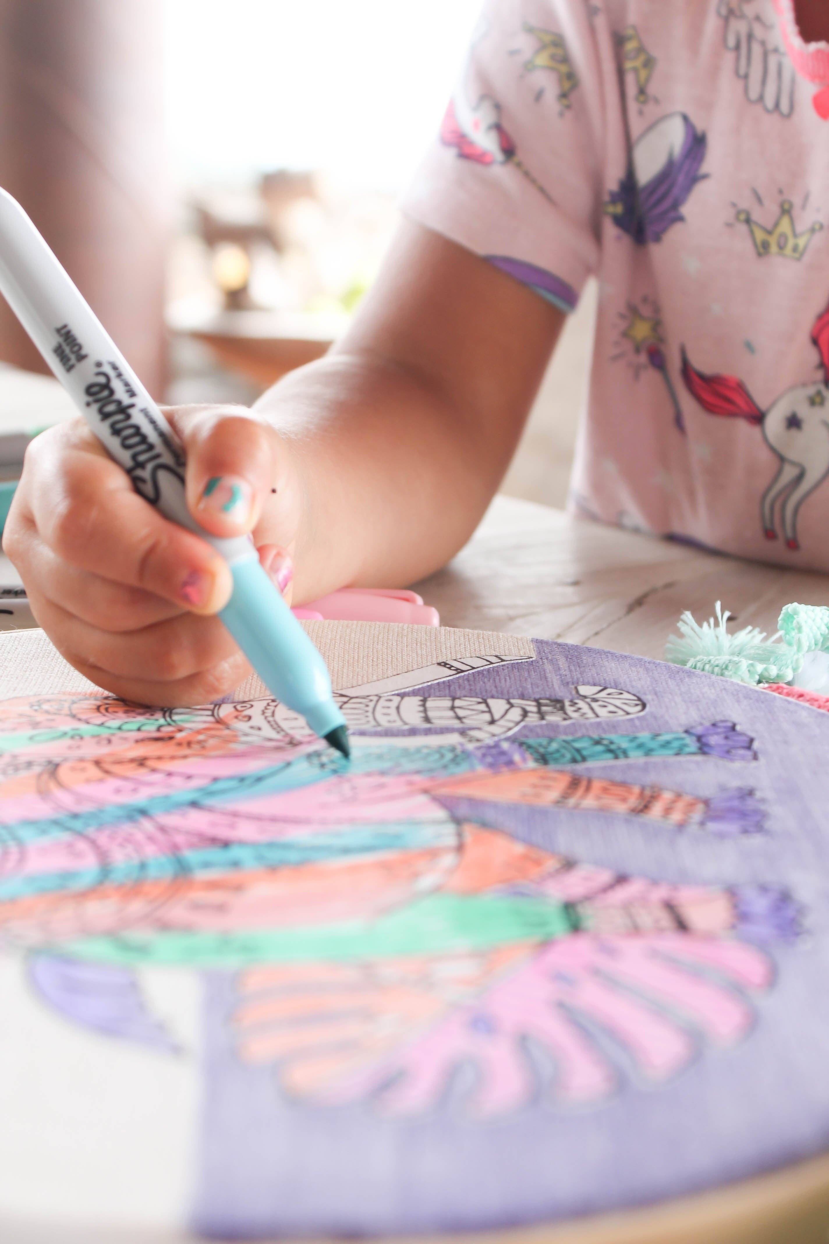 MANIK - Wholesale DIY Craft Kit - Kids - DIY Dreamcatcher Paint Kit craft kit + 5 SHARPIES7