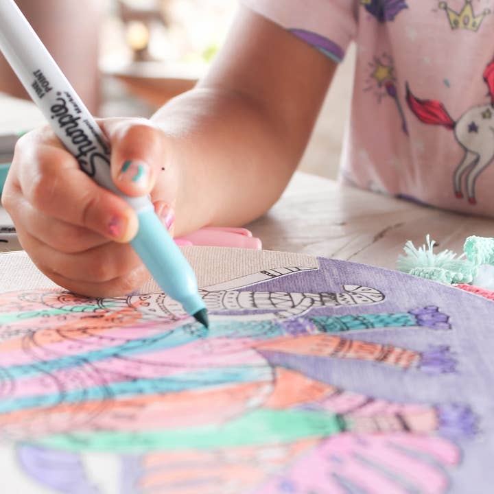 MANIK - Wholesale DIY Craft Kit - Kids - DIY Dreamcatcher Paint Kit craft kit + 5 SHARPIES7