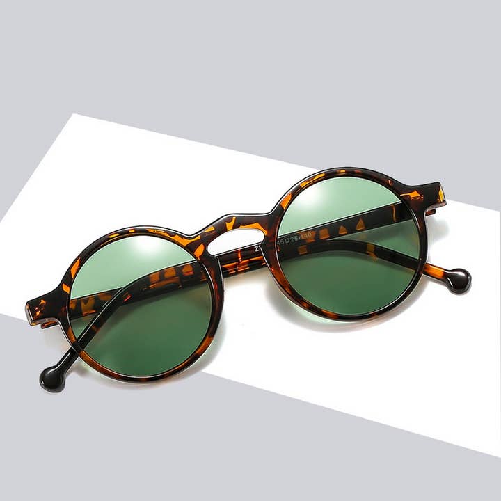 ACCITY - Wholesale Sunglasses - Unisex - ROUND FRAME TINTED LENS FASHION GLASSES UNISEX_CWASG0286
