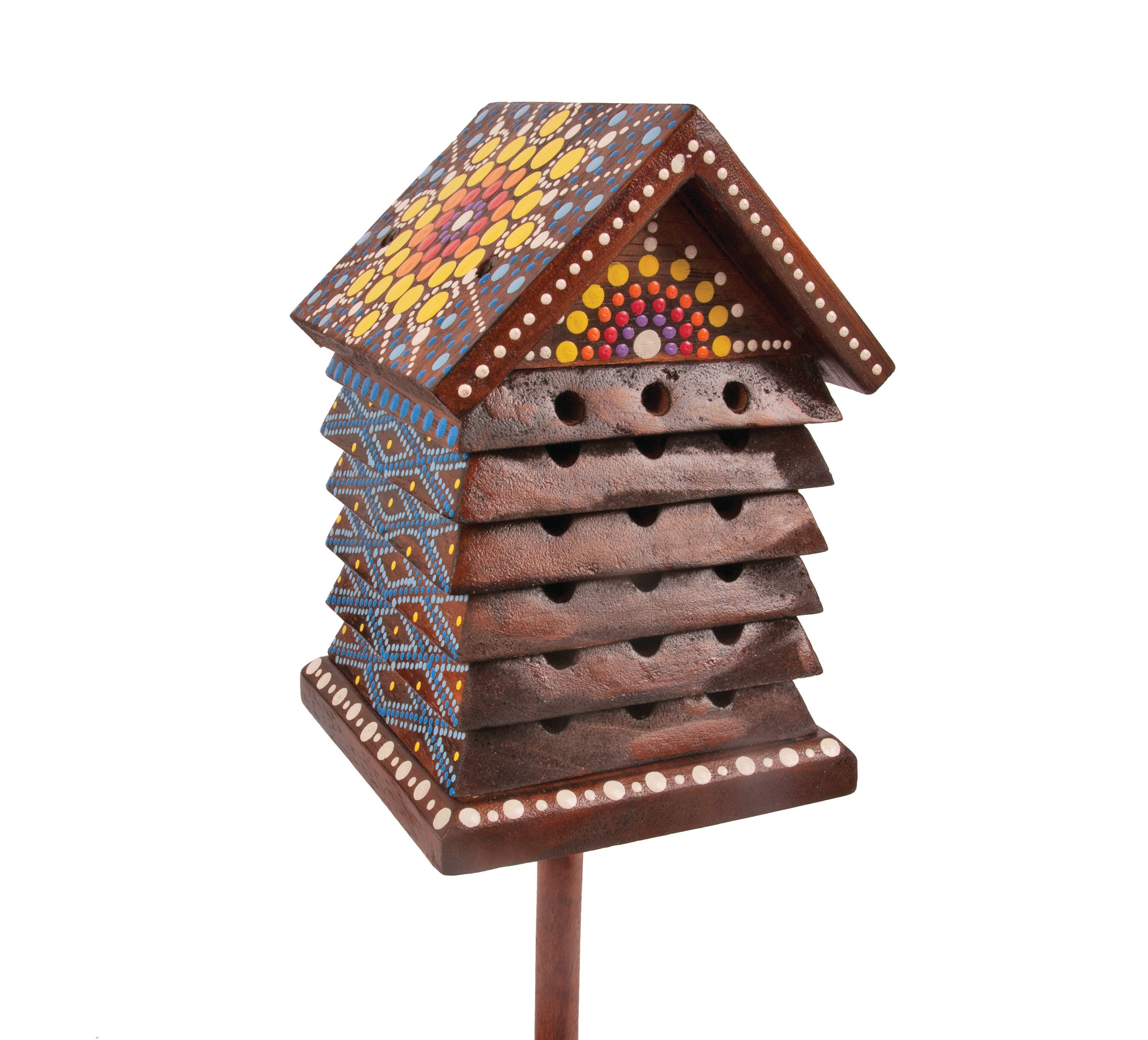 Wildlife World Ltd - Wholesale Bird House - Artisan Bee Hotel - Bali Island Range