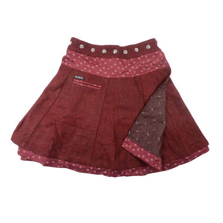 Vendbar nederdel SOUFFLE Tweed Lang 336 for engroshandel hos Nijens