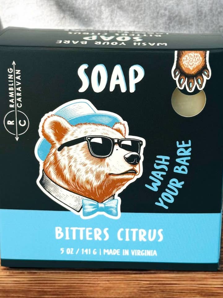 Savon en barre - Agrumes amers - Tout naturel pour la vente par Rambling Caravan
