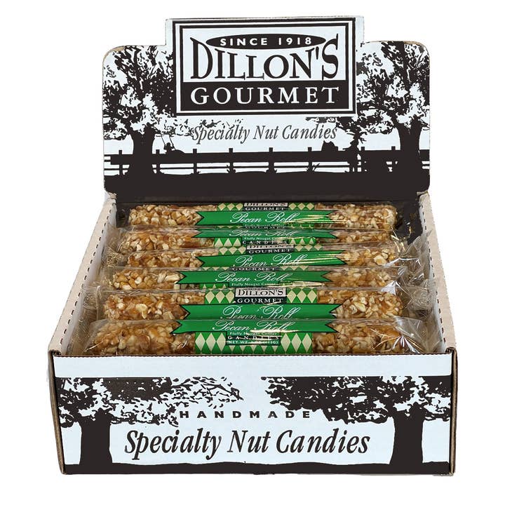 Dillon Candy Company - Wholesale Nougat - Roll, Pecan Log, 7 oz., Handmade
