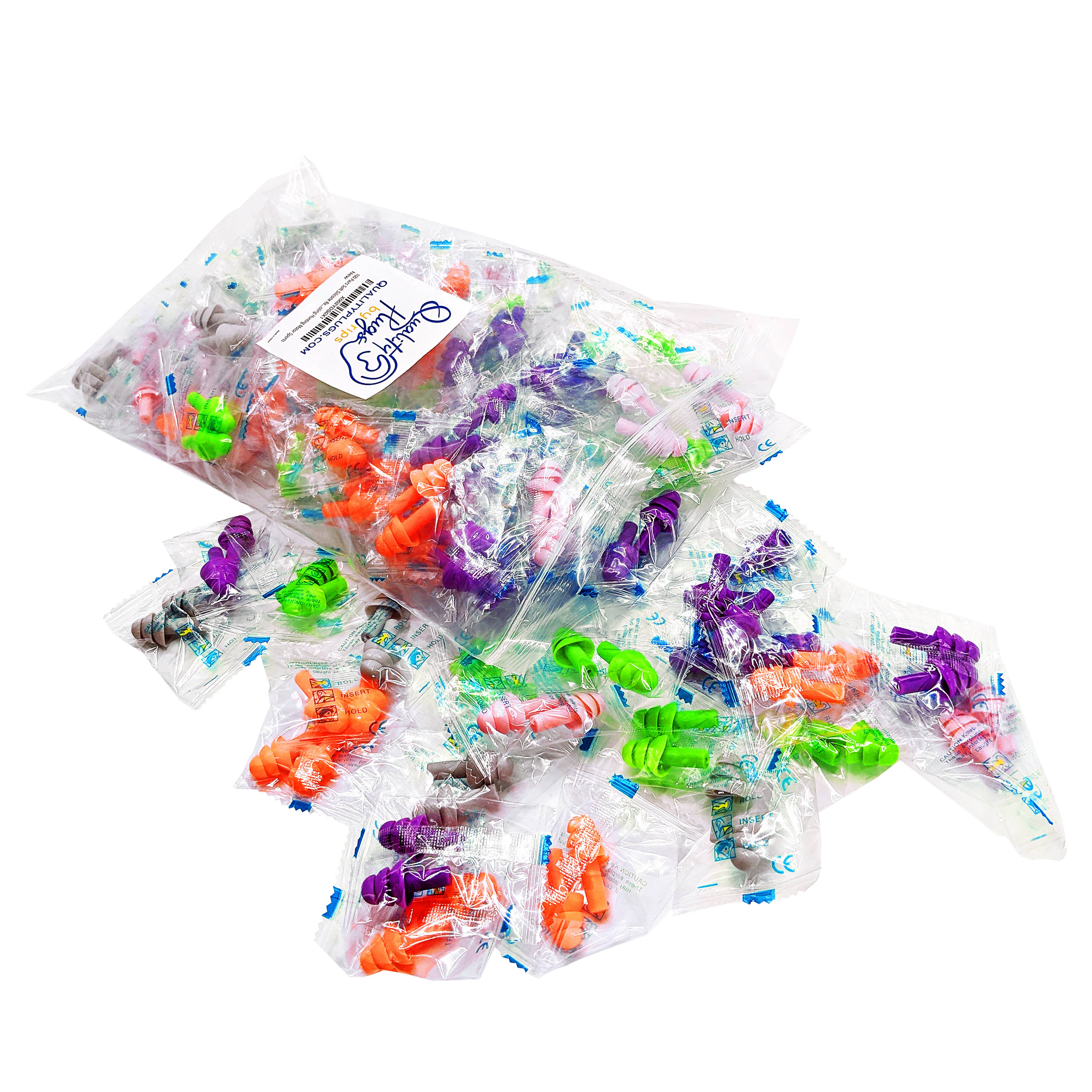 Quality Plugs - Wholesale Earplugs - Multicolored Silicone Earplugs Reusable1