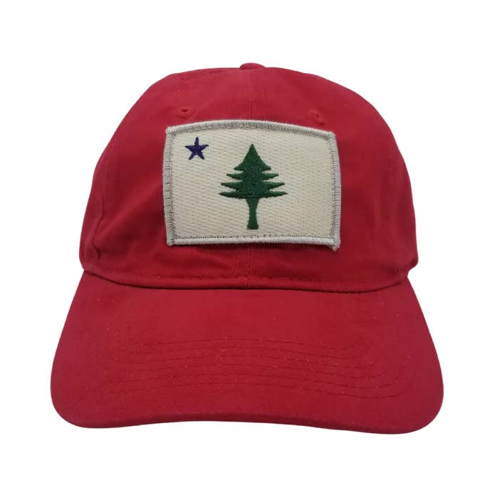 Rogue Life Maine - Wholesale Baseball Cap - Unisex - Maine Flag Brushed Twill Dad Hat