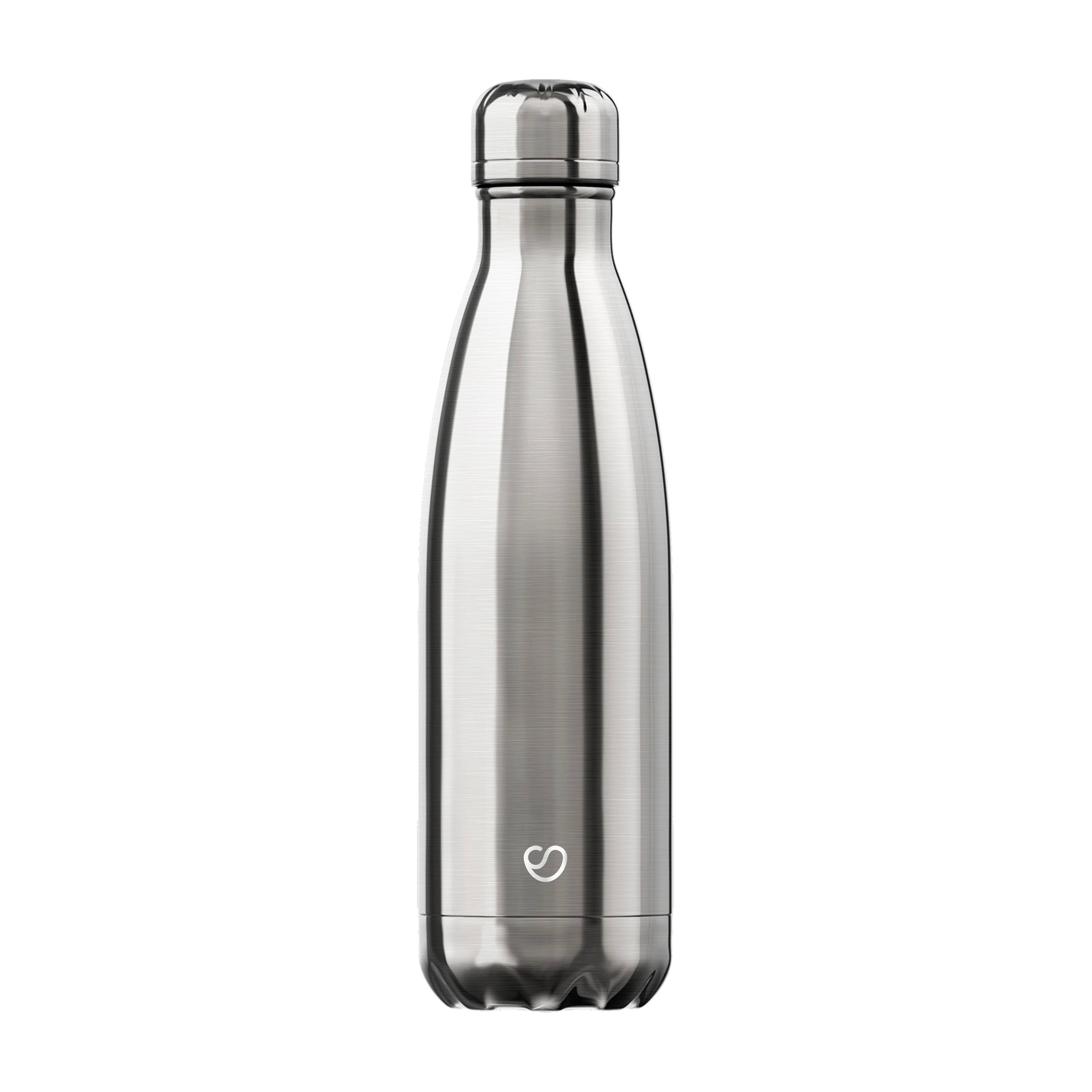 Slokky – Garrafa de água por atacado – Garrafa térmica e garrafa de bebida Element Silver - 500ml2