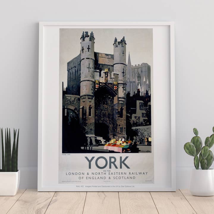 Star Editions – wholesale Art print – York, Monk Bar - 11X14” Premium Art Print