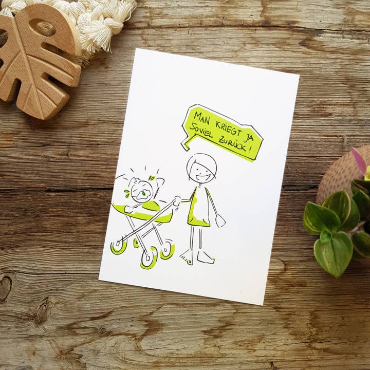 REMOVED BRAND - Wholesale Baby Card - Pregnancy card | Birth card | Baby card2