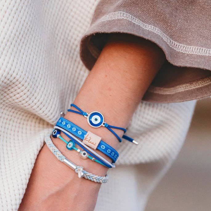 K'lani hair tie bracelets - Wholesale Jewelry Set - Resist1