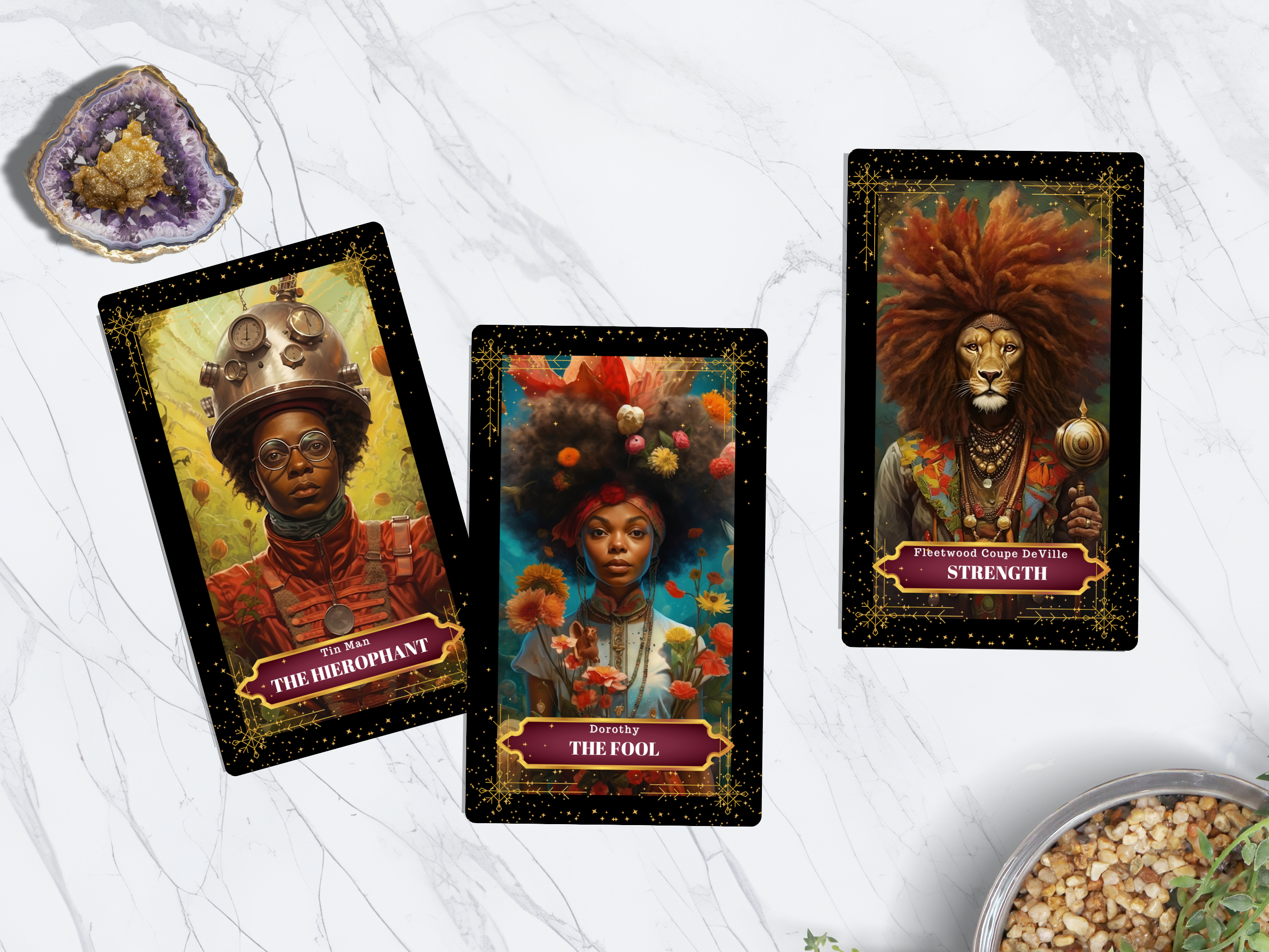 The Sacred SoulCraft - Wholesale Tarot Cards - Dorothy's Adventure the land of OZ Tarot Deck1