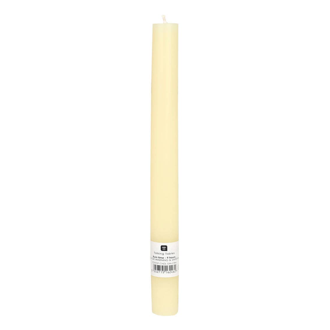 Talking Tables EU - Wholesale Tapered Candle/Candlestick - Cream Taper Dinner Candles - POS Unit6