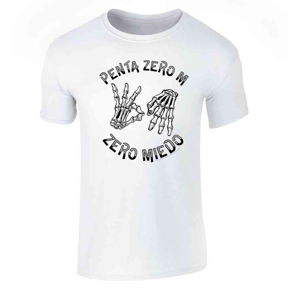 Pop Threads - Venta al por mayor Camiseta serigrafiada - Unisex - Camiseta unisex Penta Zero M Zero Miedo Luchador Lucha Libre4