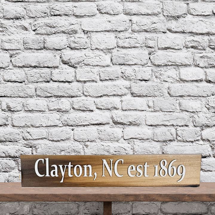 Cul de Sac Critters - Wholesale Sign - Custom Town established signs, solid wood w/laser cut letter4