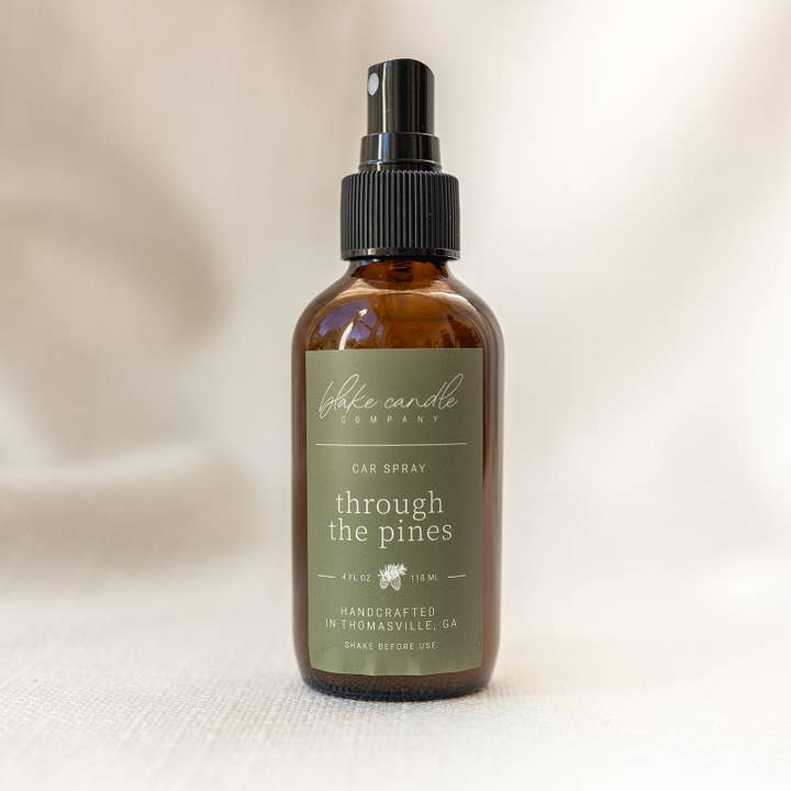 Aerosol para automóviles Through the Pines para venta al por mayor de Blake Candle Company