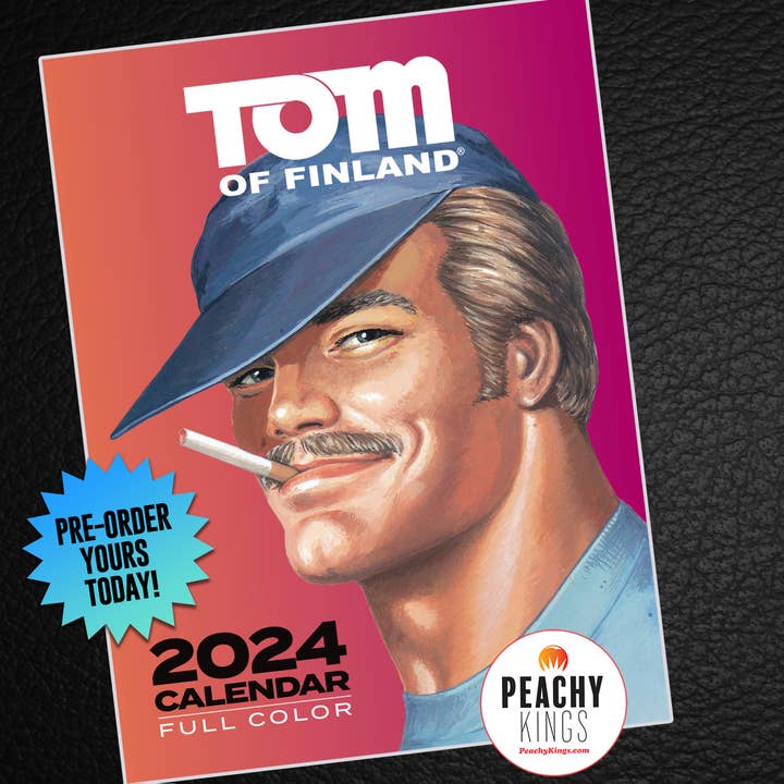 Peachy Kings / Kweer Cards - Wholesale Calendar - Tom of Finland 2024 Calendar5