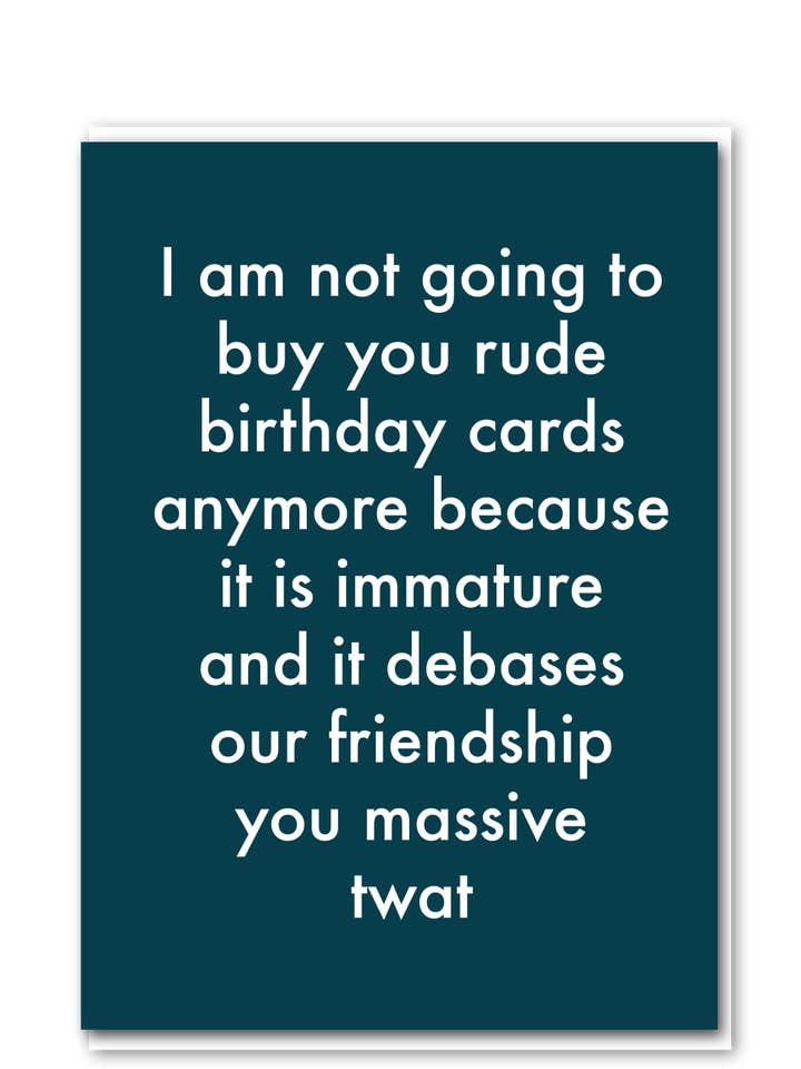 Immature for wholesale by Objectables Publishing Limited