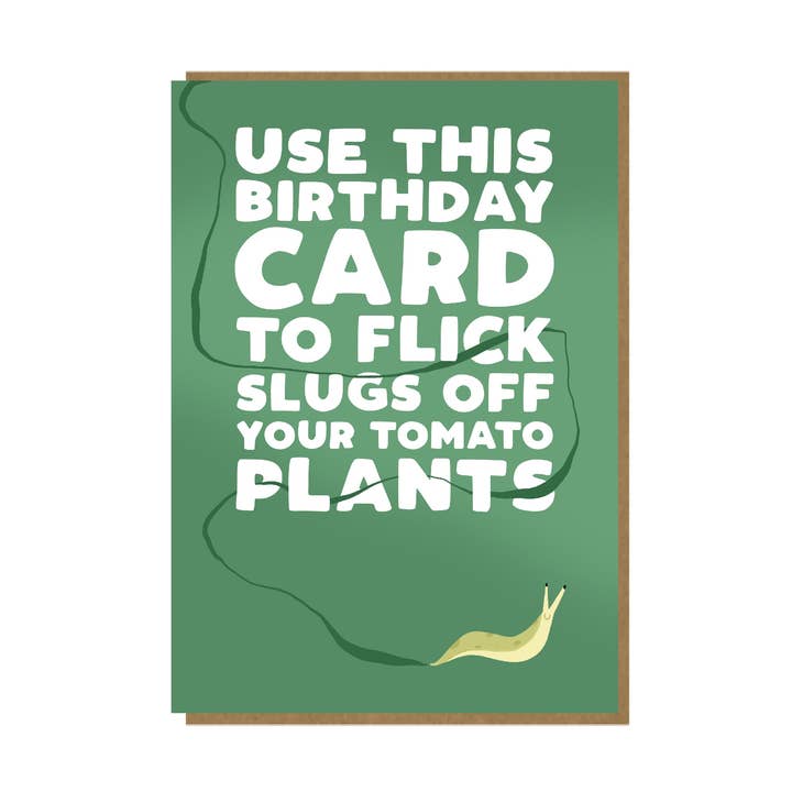 Tomato Plants - Funny Birthday Card - 5x7" for wholesale by Pickled Prints