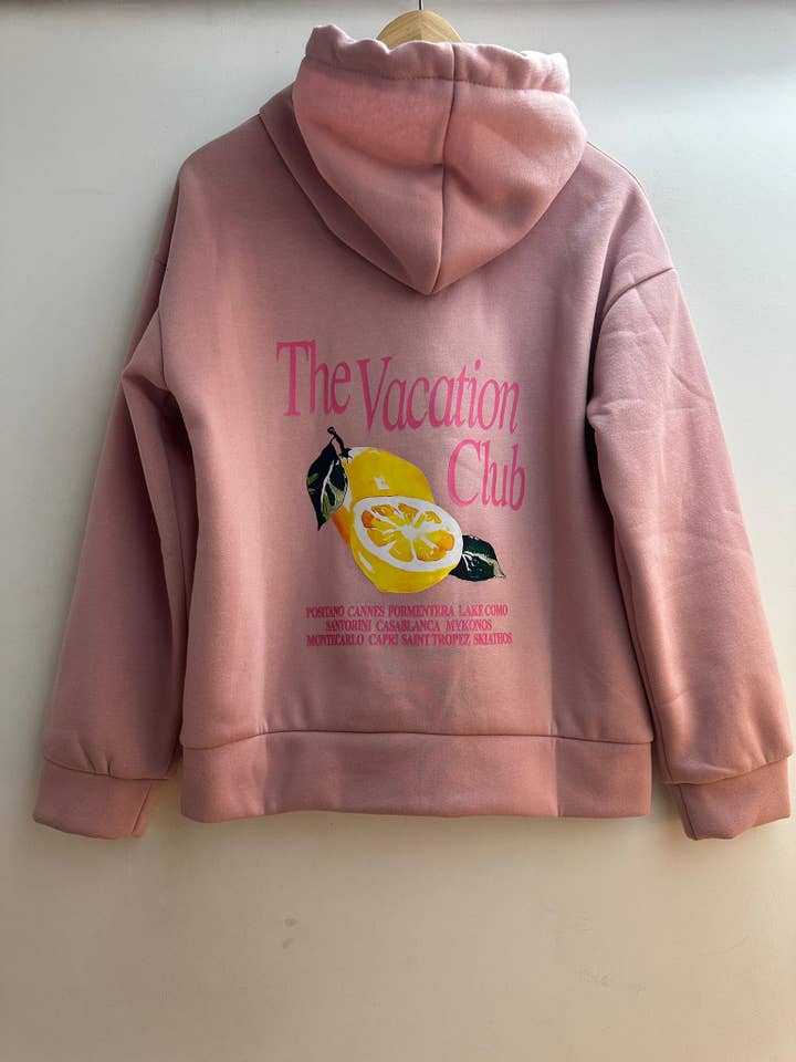 LORIANE - Wholesale Graphic Sweatshirt - Women's - 9777 one size printed hoodie 2