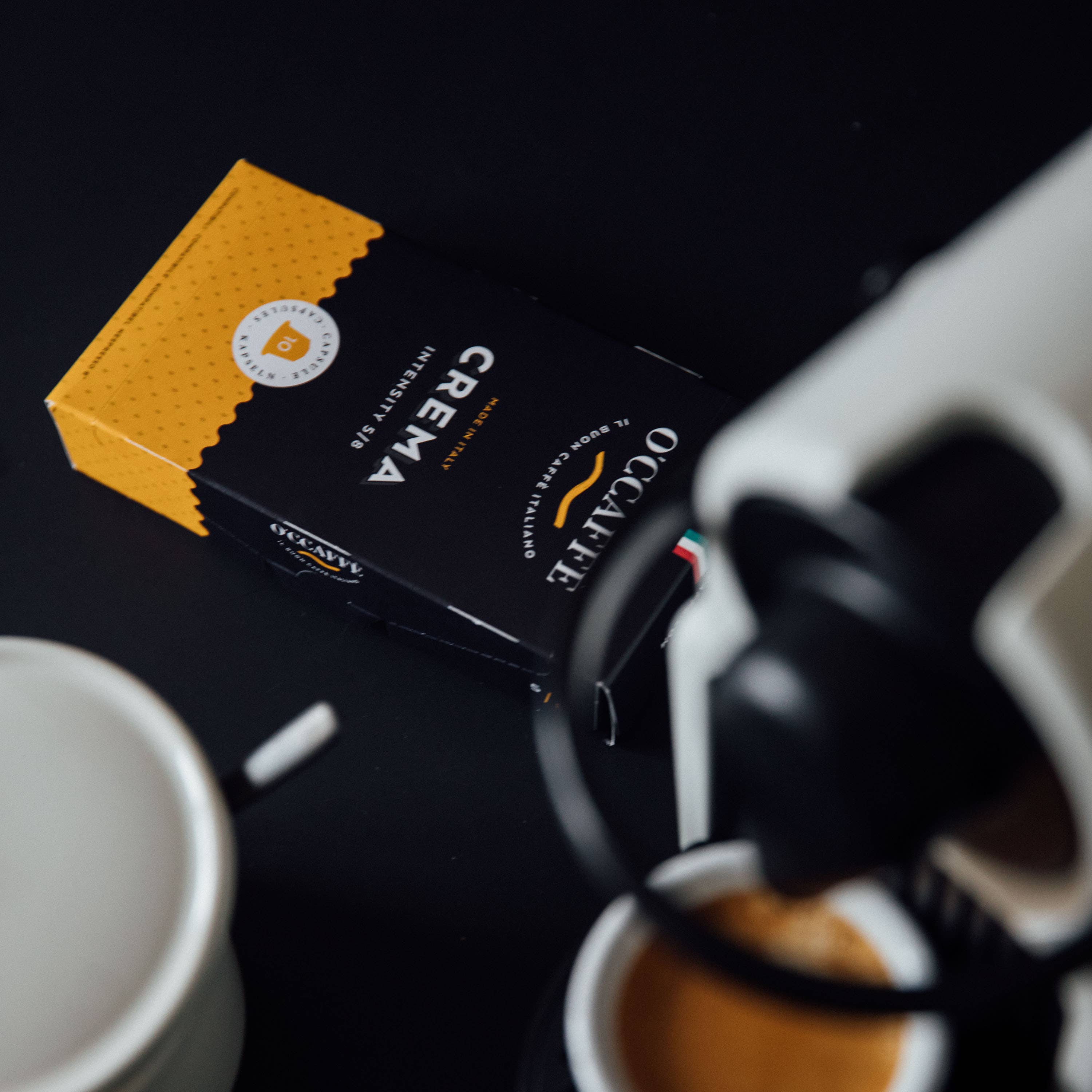 Italvi srl - Wholesale Coffee Pods - Nespresso compatibles capsules Aluminum  - Crema5