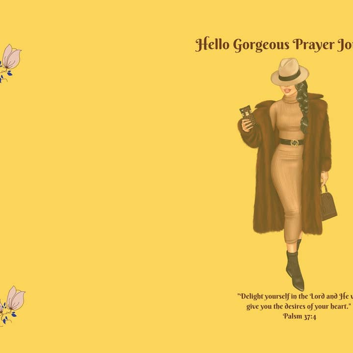 Hello Gorgeous Prayer Journal for wholesale by AbbyJoy Candles