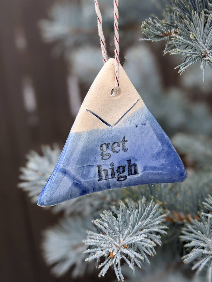 get high Mountain Ornament for wholesale by Nomad Potters