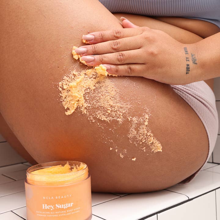 NCLA Beauty - Wholesale Body Scrub/Exfoliant - Hey, Sugar All Natural Body Scrub - Peach1