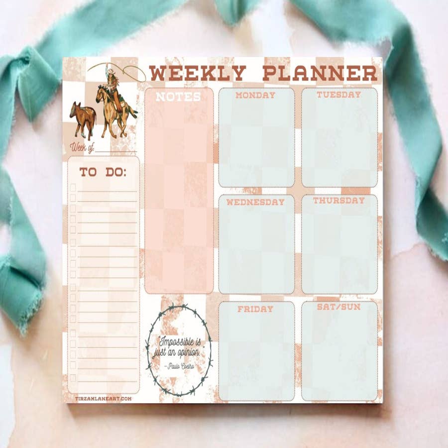 Pack Planner 2024 + Bullet Agenda - The Horse Riders Shop