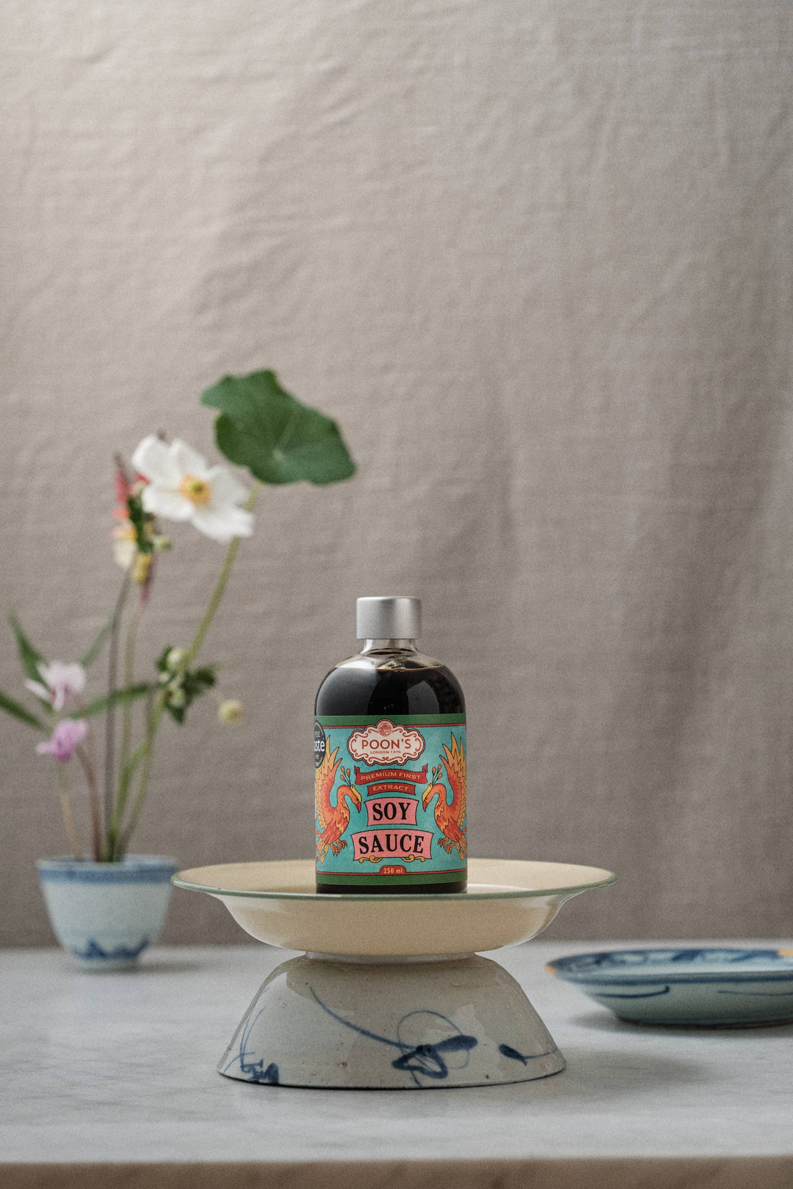 Poon's London – wholesale Sauce – 1 Case of Premium First Extract Soy Sauce - 6 x 250ml bottle5