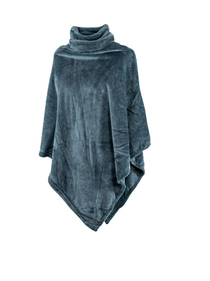Tiseco - Wholesale Poncho - Unisex - Poncho COSY with collar - 80x80 cm14