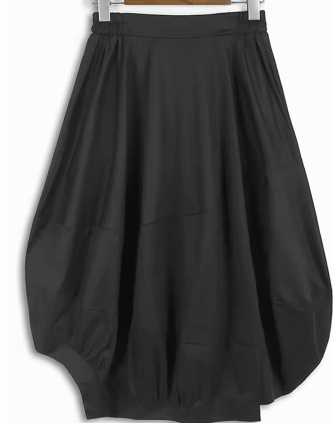 Luxe & Leather by Madonna & Co - Wholesale Skirt - Women's - Asymmetrical Bubble Cotton Skirt 2