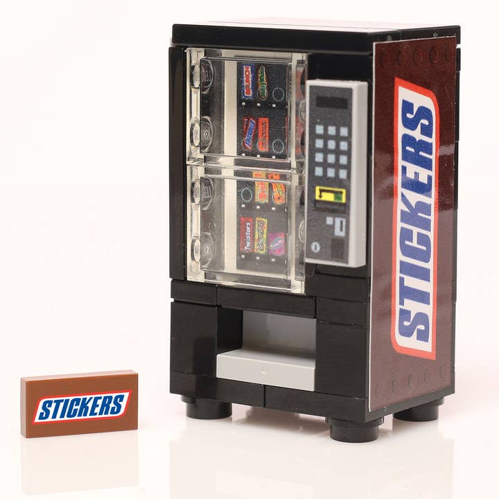 Stickers - B3 Customs Candy Bar Vending Machine for wholesale by B3 Customs