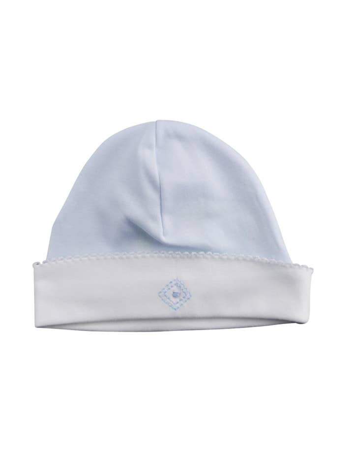 Argyle Boy Pima Cotton Baby Hat for wholesale by Baby Threads