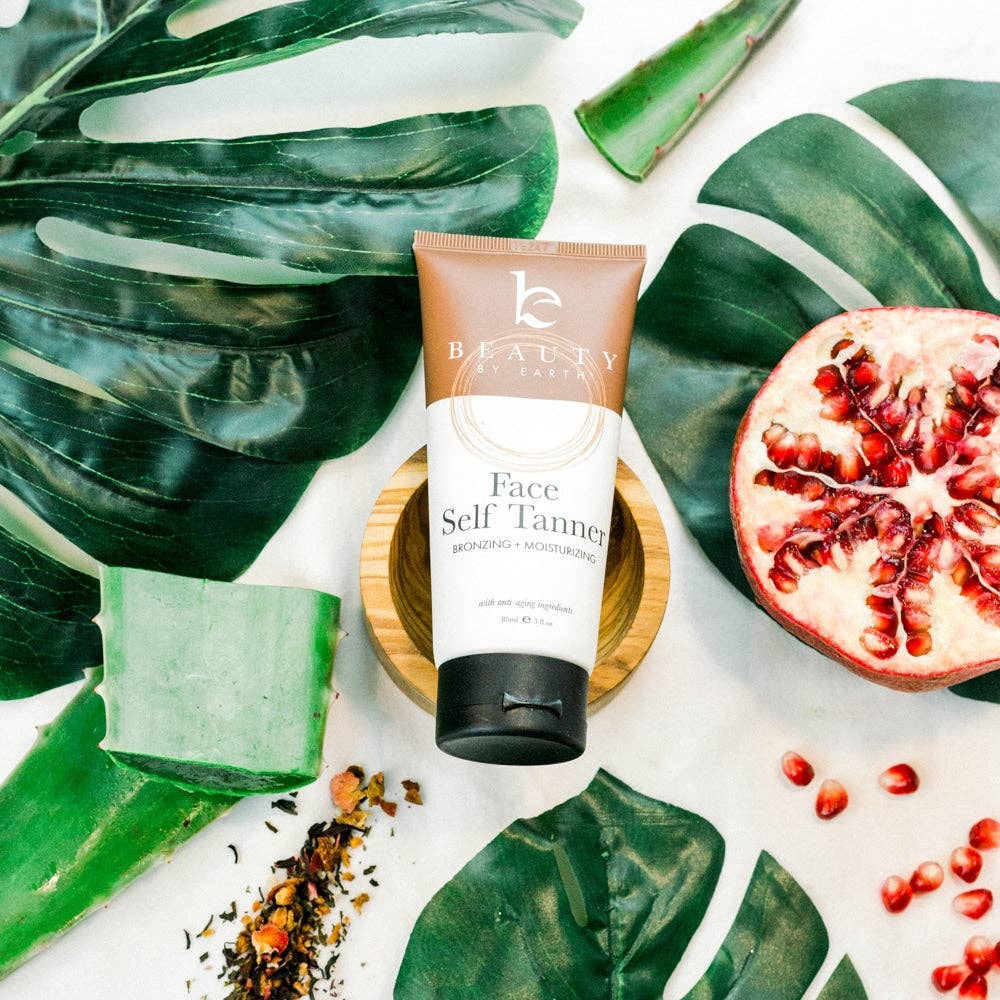 Beauty By Earth - Wholesale Self-Tanner - Self Tanner Face Lotion 3oz (2 Shades)8