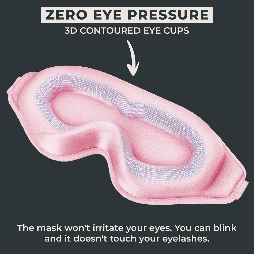 FlyHugz® - Vente Masque de nuit - Masque de sommeil FlyHugz® Princesse4