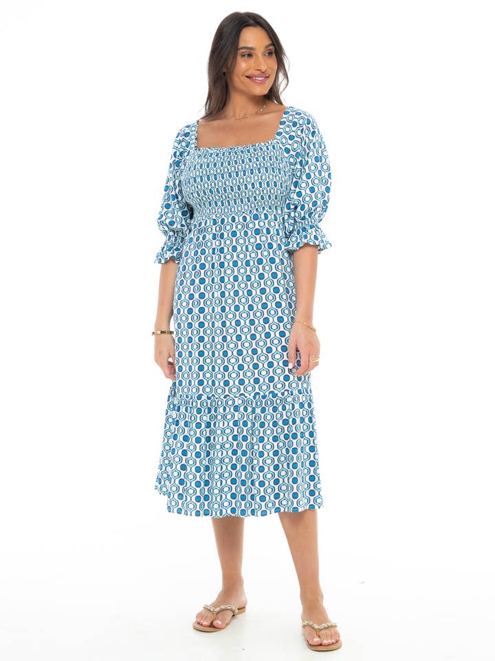 Twiggy Grove Long Dress for wholesale by Skemo