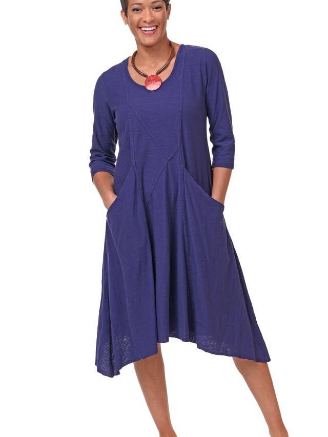 Tulip Clothing - Wholesale Dress - Women's - CS109 Emily Dress in Navy