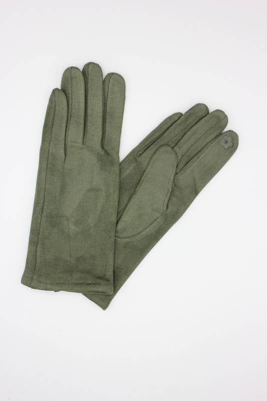 Hologramme Paris - Wholesale Gloves - Unisex - Polyester gloves, assorted colors, tactile fingers4