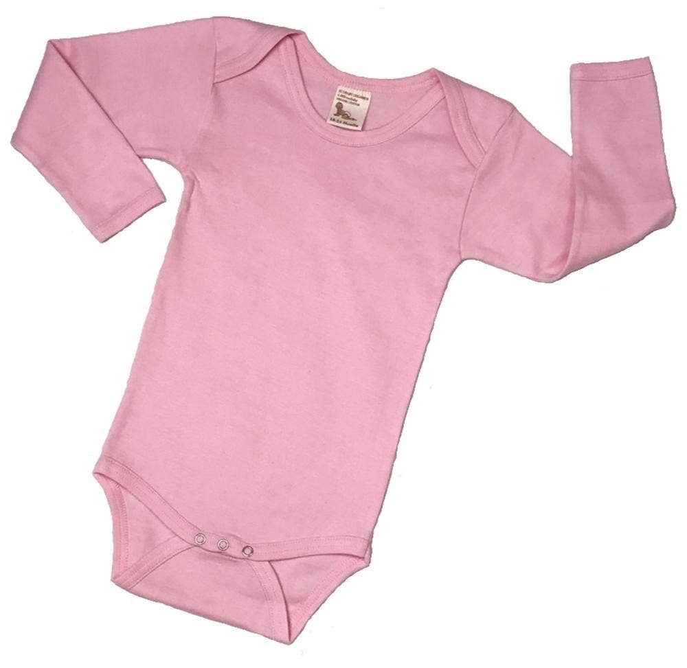 Healthy Body Head To Toe - Wholesale Rompertje - Baby - Organic cotton rompertje met lange mouwen in effen kleuren1